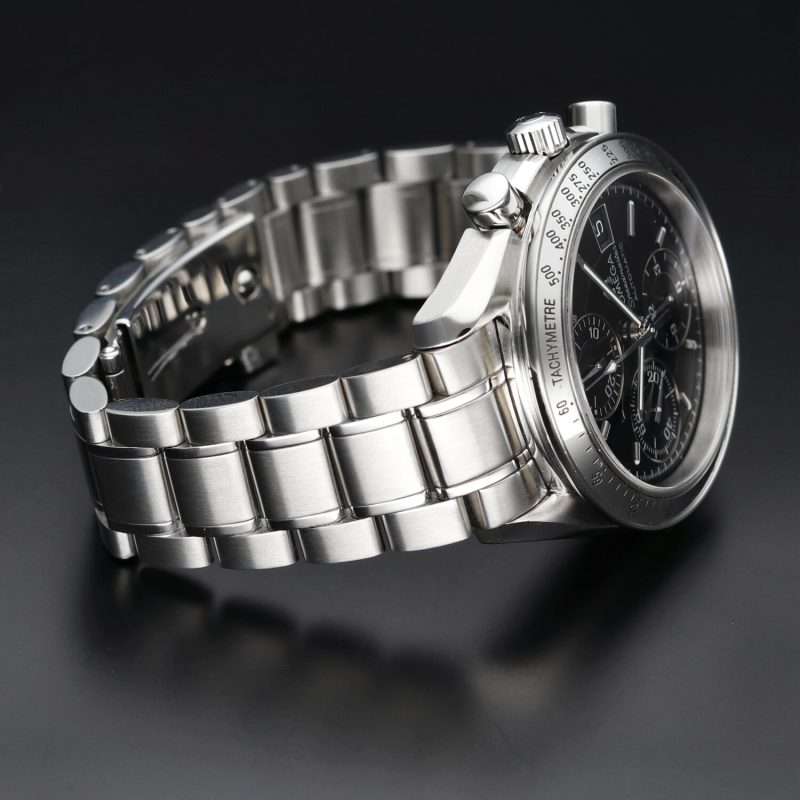 1999 ca. Omega Speedmaster Date Automatico 35135000 Appena Revisionato! - immagine 5
