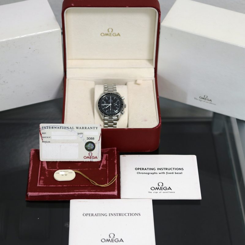 1998 Omega Speedmaster Automatic Reduced 35105000 with Box and Card Serviced! - Image 14