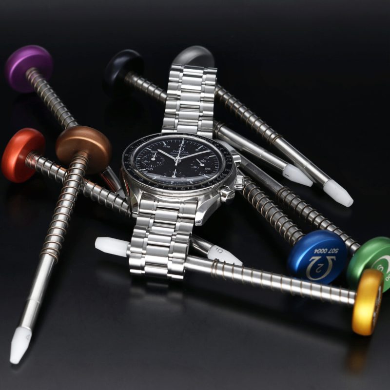 1998 Omega Speedmaster Automatic Reduced 35105000 with Box and Card Serviced! - Image 7