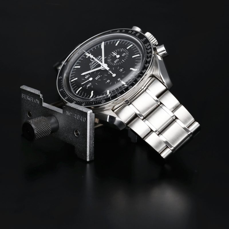 1998 Omega Speedmaster Professional Moonwatch ref. 35705000 with Original Box and Card. Serviced - Image 8