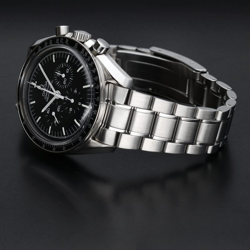 1998 Omega Speedmaster Professional Moonwatch ref. 35705000 with Original Box and Card. Serviced - Image 15