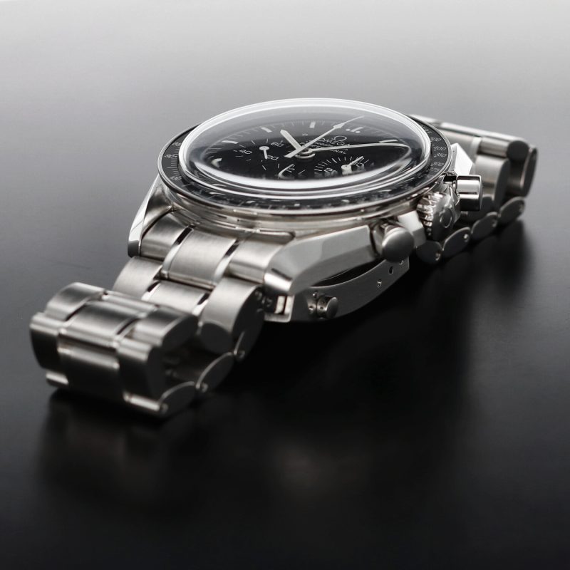 2007 Omega Speedmaster Professional Moonwatch 35705000 con Scatola e Garanzia. Revisionato! - immagine 6
