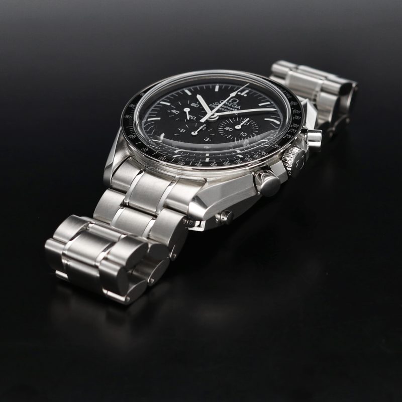 2007 Omega Speedmaster Professional Moonwatch 35705000 con Scatola e Garanzia. Revisionato! - immagine 14