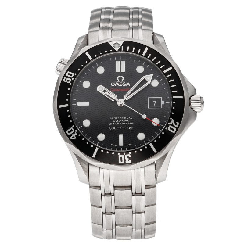 2010 Omega Seamaster 300M Co-Axial Chronometer ref. 21230412001002  Automatico Acciaio 41mm Quadrante Nero “Onde” - immagine 3