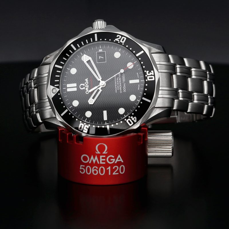 2010 Omega Seamaster 300M Co-Axial Chronometer ref. 21230412001002  Automatico Acciaio 41mm Quadrante Nero “Onde” - immagine 4