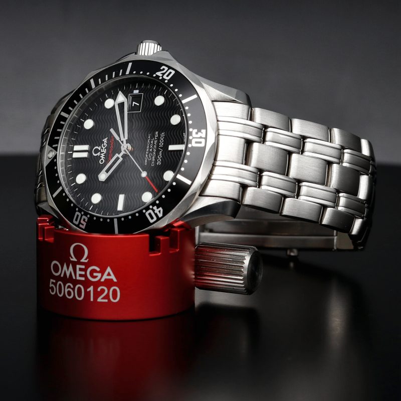 2010 Omega Seamaster 300M Co-Axial Chronometer ref. 21230412001002  Automatico Acciaio 41mm Quadrante Nero “Onde” - immagine 5
