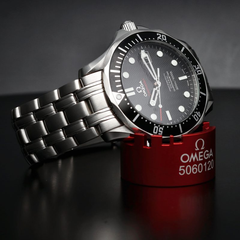 2010 Omega Seamaster 300M Co-Axial Chronometer ref. 21230412001002  Automatico Acciaio 41mm Quadrante Nero “Onde” - immagine 6