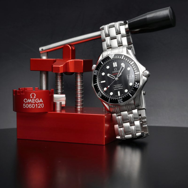 2010 Omega Seamaster 300M Co-Axial Chronometer ref. 21230412001002  Automatico Acciaio 41mm Quadrante Nero “Onde” - immagine 7
