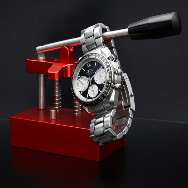 2021 Omega Speedmaster Co-Axial Racing Automatico 32630405001002 con Scatola e Garanzia Originale Condizioni di NOS - immagine 6
