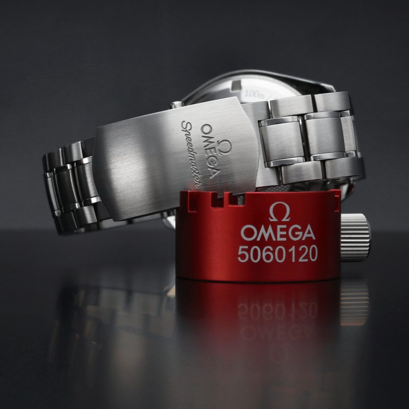 2021 Omega Speedmaster Co-Axial Racing Automatico 32630405001002 con Scatola e Garanzia Originale Condizioni di NOS - immagine 13