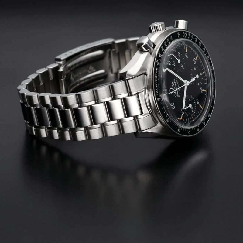 1997 Omega Speedmaster Automatic Reduced 35105000 BLK Tritium Dial with Warm Creamy Markers Original Box & Card - Serviced! - Image 12