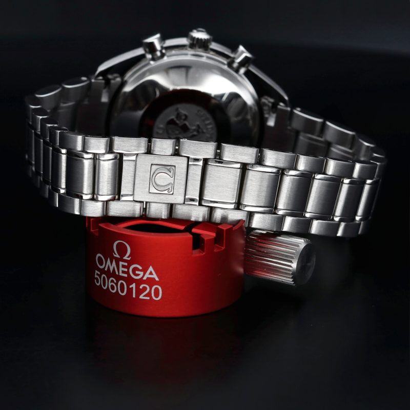 1998 Omega Speedmaster Date Automatic 35135000 Overhauled by Omega Authorized Service Center - Image 6