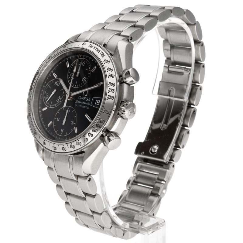 1998 Omega Speedmaster Date Automatic 35135000 Overhauled by Omega Authorized Service Center - Image 2