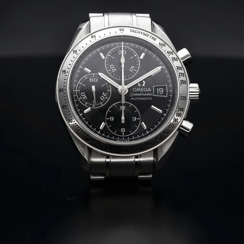 1998 Omega Speedmaster Date Automatic 35135000 Overhauled by Omega Authorized Service Center - Image 13