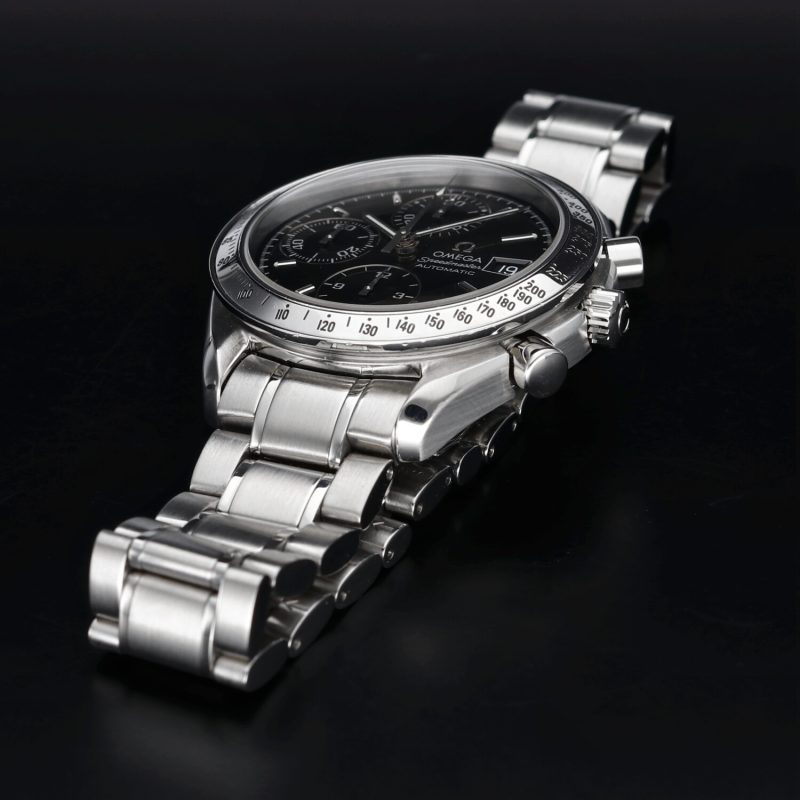 1998 Omega Speedmaster Date Automatic 35135000 Overhauled by Omega Authorized Service Center - Image 11