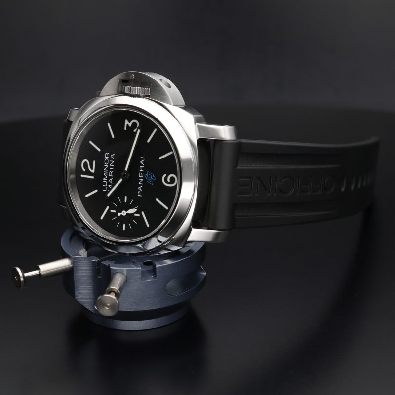 2020 Panerai Luminor Marina 1950 Logo 3 Days PAM00777 SS 44mm Manual Winding BLK Dial with Box and Papers - Image 5