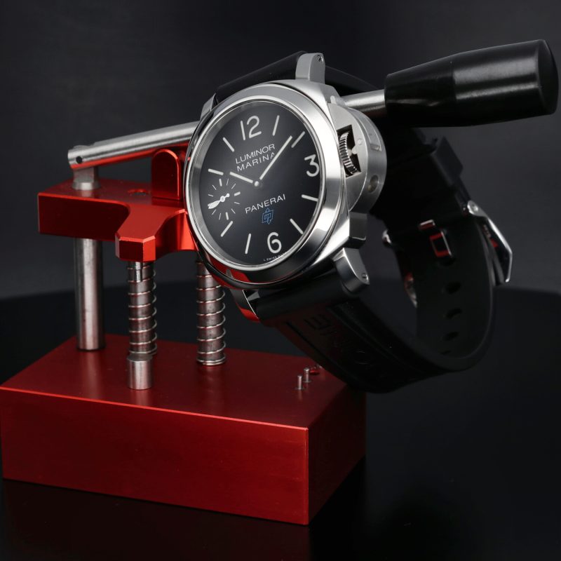2020 Panerai Luminor Marina 1950 Logo 3 Days PAM00777 SS 44mm Manual Winding BLK Dial with Box and Papers - Image 7