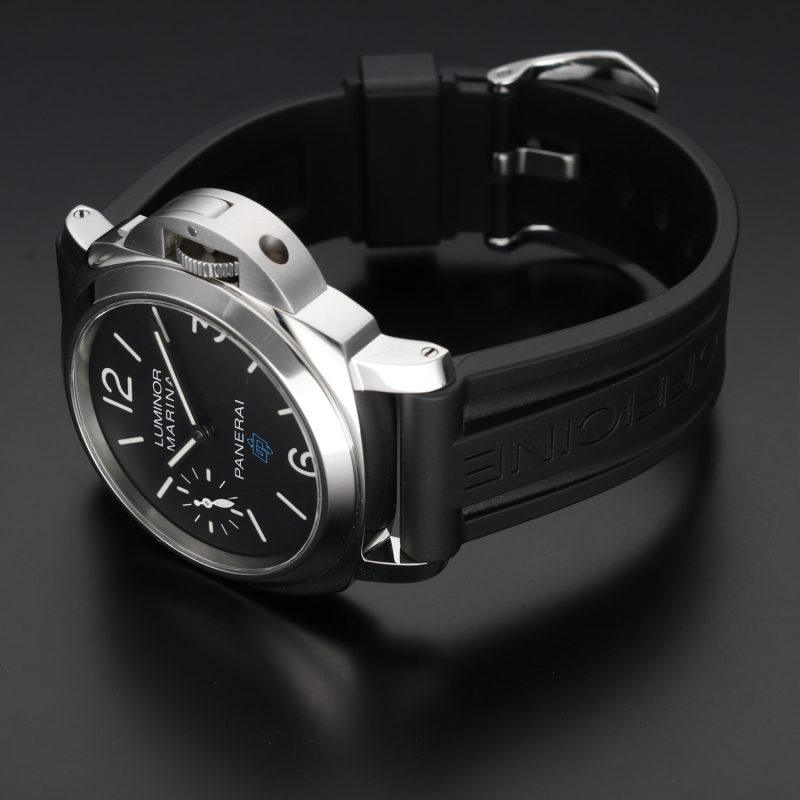 2020 Panerai Luminor Marina 1950 Logo 3 Days PAM00777 SS 44mm Manual Winding BLK Dial with Box and Papers - Image 14