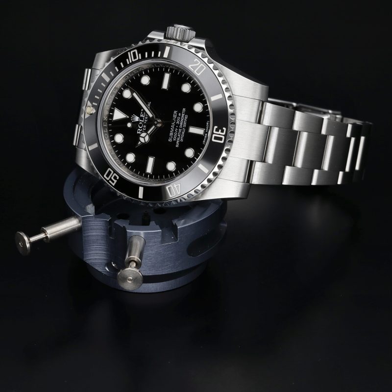 2017 Rolex Submariner No-Date 114060 Automatic SS 40mm BLK Ceramic Bezel with Box & Card - Image 4