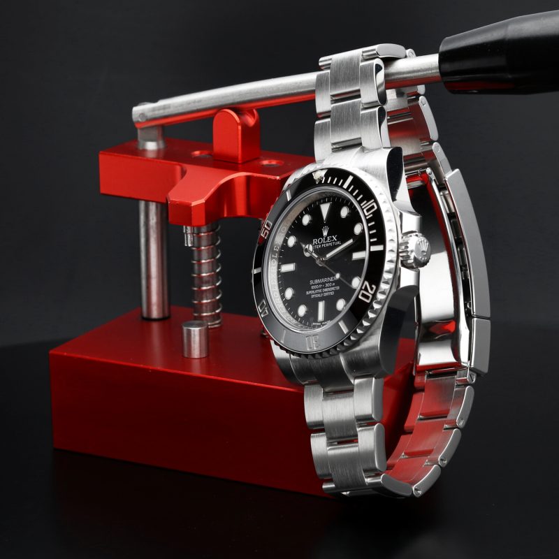 2017 Rolex Submariner No-Date 114060 Automatic SS 40mm BLK Ceramic Bezel with Box & Card - Image 9
