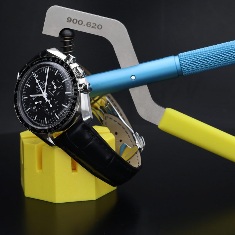 2021 Omega Speedmaster Professional Moonwatch 31133423001001 Cinturino in Pelle con Scatola e Garanzia Originale - immagine 9