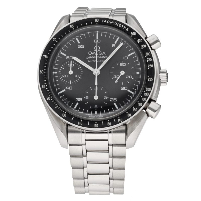 1999 Omega Speedmaster Automatic Reduced 35105000 SS 39mm BLK Dial - Watch Only - Serviced! - Image 3