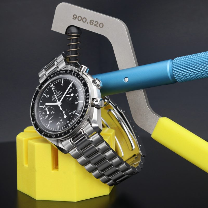 1999 Omega Speedmaster Automatic Reduced 35105000 SS 39mm BLK Dial - Watch Only - Serviced! - Image 4
