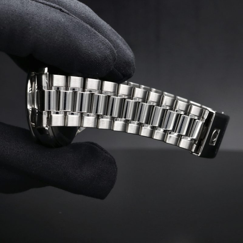 1993 Omega Speedmaster Date 35115000 SS Automatic 39mm BLK Panda Dial - Overhauled by Omega Authorized Service Center - Image 13