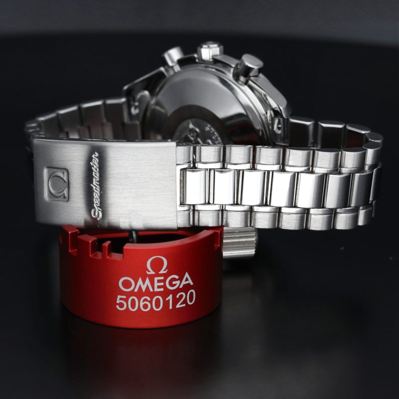 1993 Omega Speedmaster Date 35115000 SS Automatic 39mm BLK Panda Dial - Overhauled by Omega Authorized Service Center - Image 10