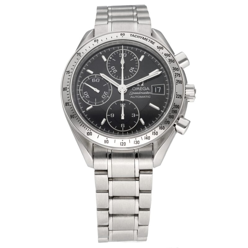 1997 Omega Speedmaster Date Automatic 35135000 Overhauled by Omega Authorized Service Center - Image 3