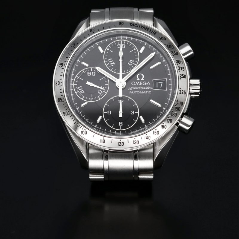 1997 Omega Speedmaster Date Automatic 35135000 Overhauled by Omega Authorized Service Center - Image 7