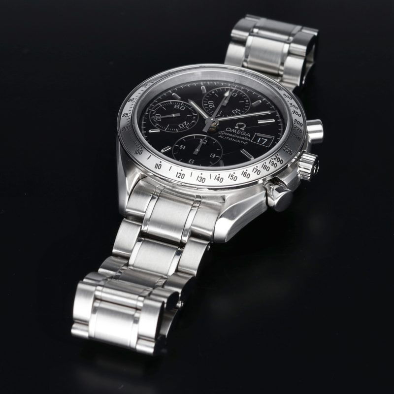 1997 Omega Speedmaster Date Automatic 35135000 Overhauled by Omega Authorized Service Center - Image 9