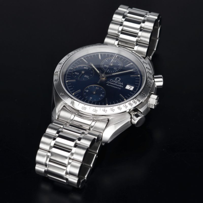 1998 Omega Speedmaster Date 35118000 with Original Papers - Serviced by Omega Authorized Service Center! - Image 8