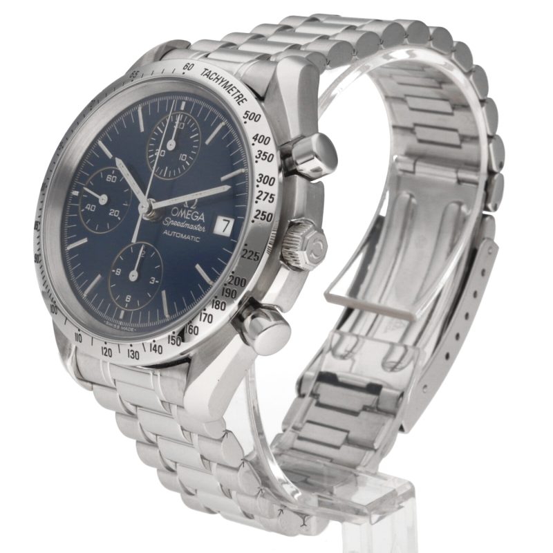 1998 Omega Speedmaster Date 35118000 with Original Papers - Serviced by Omega Authorized Service Center! - Image 2