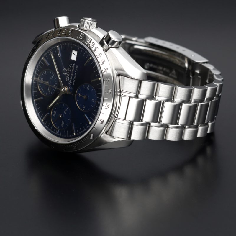1998 Omega Speedmaster Date 35118000 with Original Papers - Serviced by Omega Authorized Service Center! - Image 11