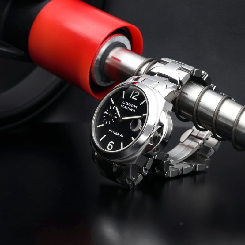 2004 Panerai Luminor Marina PAM00050 Acciaio Automatico 40mm con Scatola e Garanzia - immagine 3