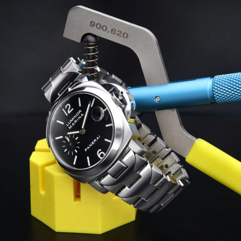 2004 Panerai Luminor Marina PAM00050 Acciaio Automatico 40mm con Scatola e Garanzia - immagine 7
