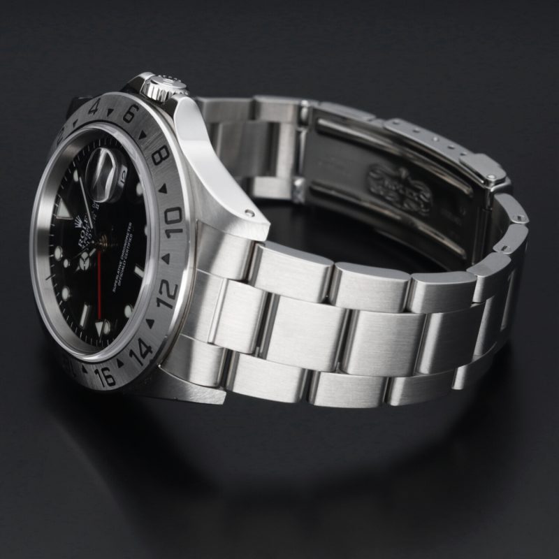 1999 Rolex Explorer II 16570 Quadrante Nero “Swiss Only” con Garanzia Originale e Rolex Service Card - immagine 11