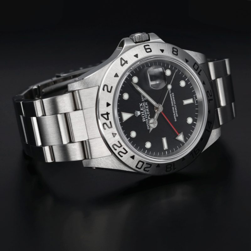 1999 Rolex Explorer II 16570 Quadrante Nero “Swiss Only” con Garanzia Originale e Rolex Service Card - immagine 10