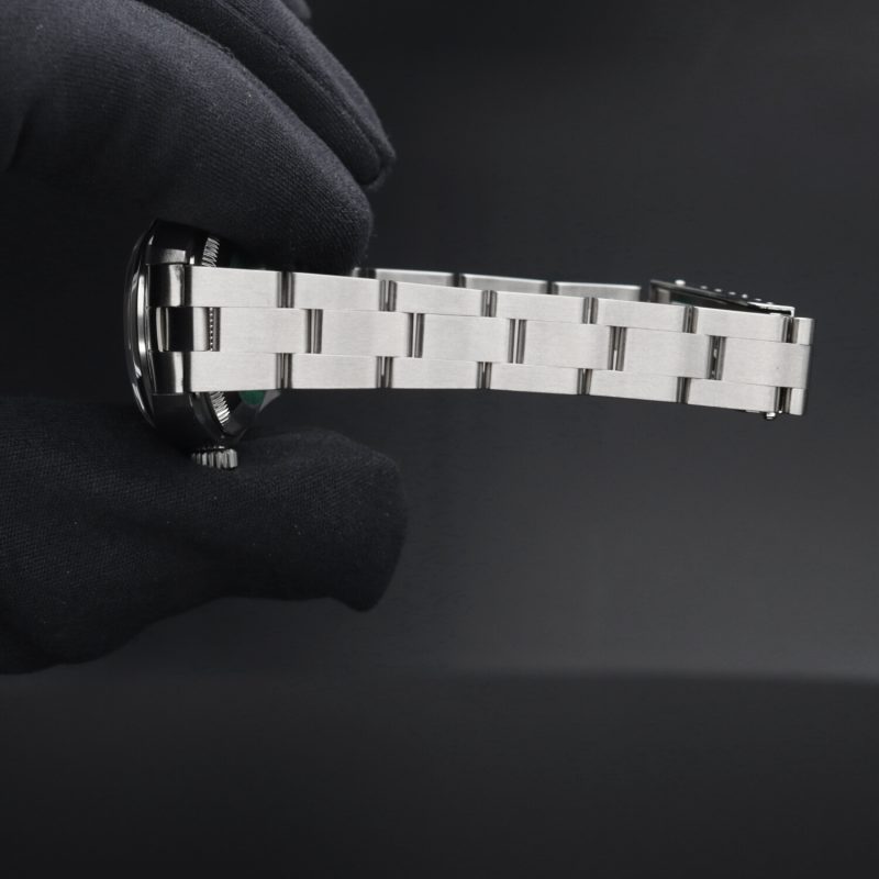 2001 Rolex Lady Oyster Perpetual Date 79160 Automatico Acciaio 26mm Quadrante Nero. Con Garanzia Originale - Revisionato! - immagine 11