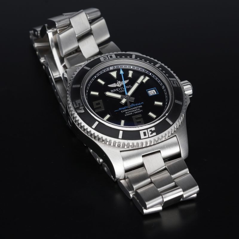 2015 ca. Breitling SuperOcean 44 ref. A1739102 con Scatola e Garanzia - Revisionato Presso Centro Assistenza Autorizzato Breitling - immagine 9