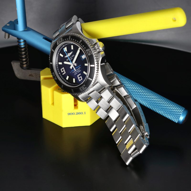 2015 ca. Breitling SuperOcean 44 ref. A1739102 con Scatola e Garanzia - Revisionato Presso Centro Assistenza Autorizzato Breitling - immagine 5