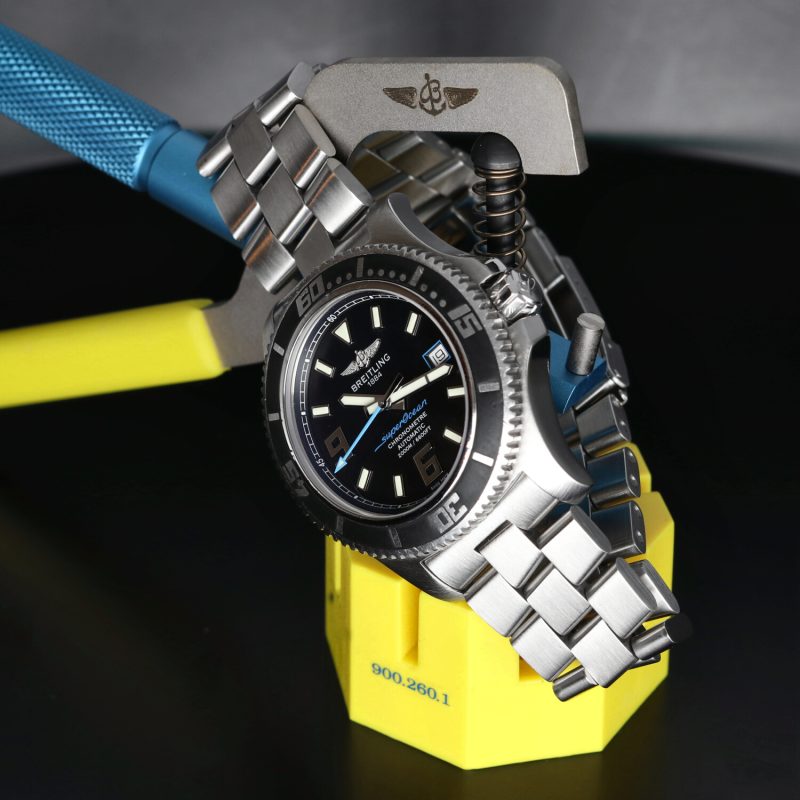 2015 ca. Breitling SuperOcean 44 ref. A1739102 con Scatola e Garanzia - Revisionato Presso Centro Assistenza Autorizzato Breitling - immagine 6