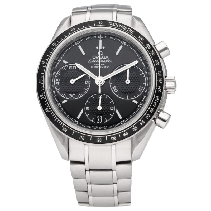 2018 Omega Speedmaster Racing Chronograph 32630405001001 Acciaio Automatico 40mm Quadrante Nero con Scatola e Garanzia - immagine 3