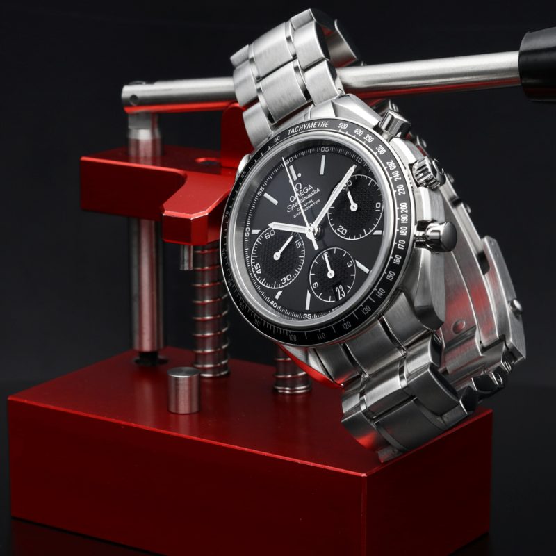 2018 Omega Speedmaster Racing Chronograph 32630405001001 Acciaio Automatico 40mm Quadrante Nero con Scatola e Garanzia - immagine 10