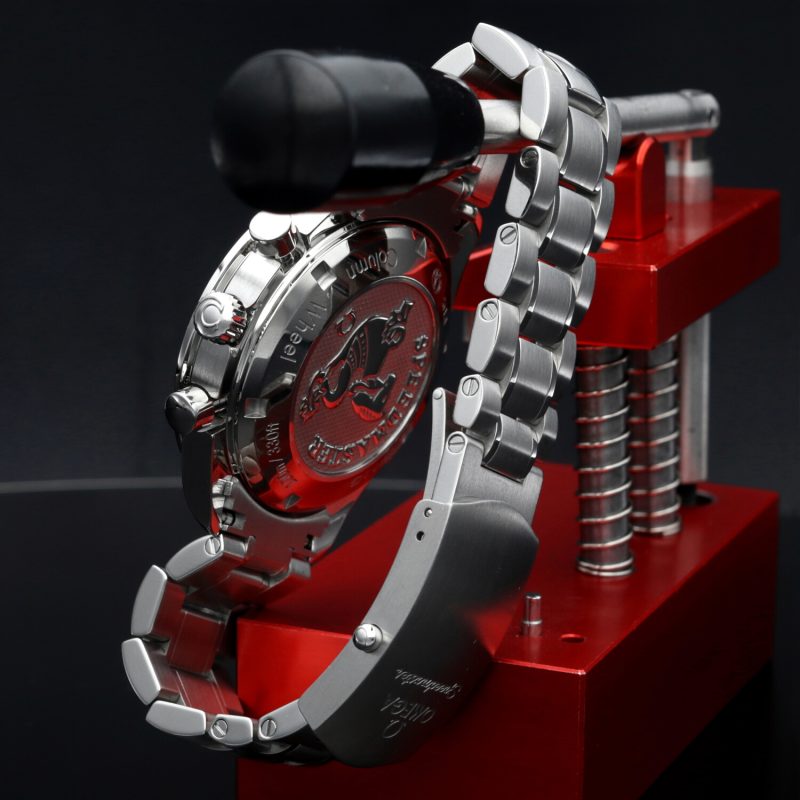 2018 Omega Speedmaster Racing Chronograph 32630405001001 Acciaio Automatico 40mm Quadrante Nero con Scatola e Garanzia - immagine 8