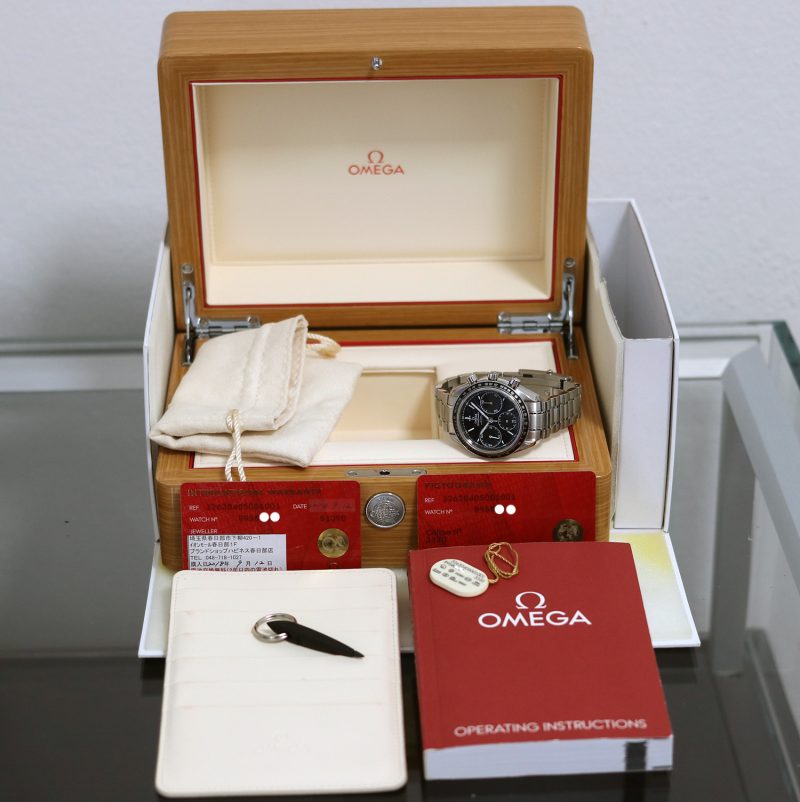 2018 Omega Speedmaster Racing Chronograph 32630405001001 Acciaio Automatico 40mm Quadrante Nero con Scatola e Garanzia - immagine 16