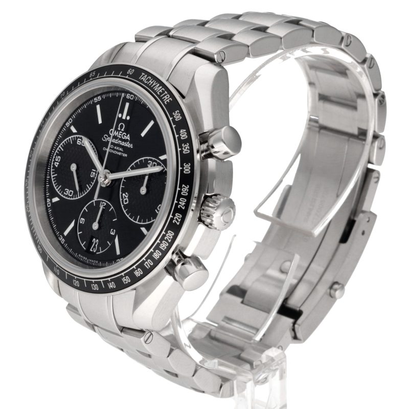 2018 Omega Speedmaster Racing Chronograph 32630405001001 Acciaio Automatico 40mm Quadrante Nero con Scatola e Garanzia - immagine 2