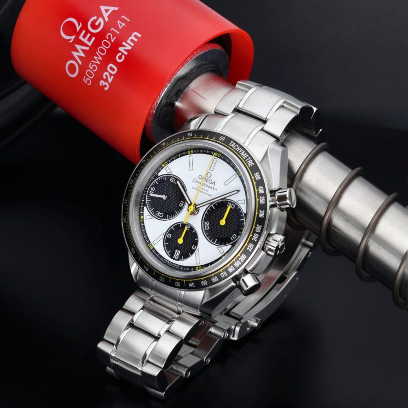 2015 Omega Speedmaster Racing Co-Axial Chronograph 32630405004001  Acciaio Automatico 40mm - immagine 4