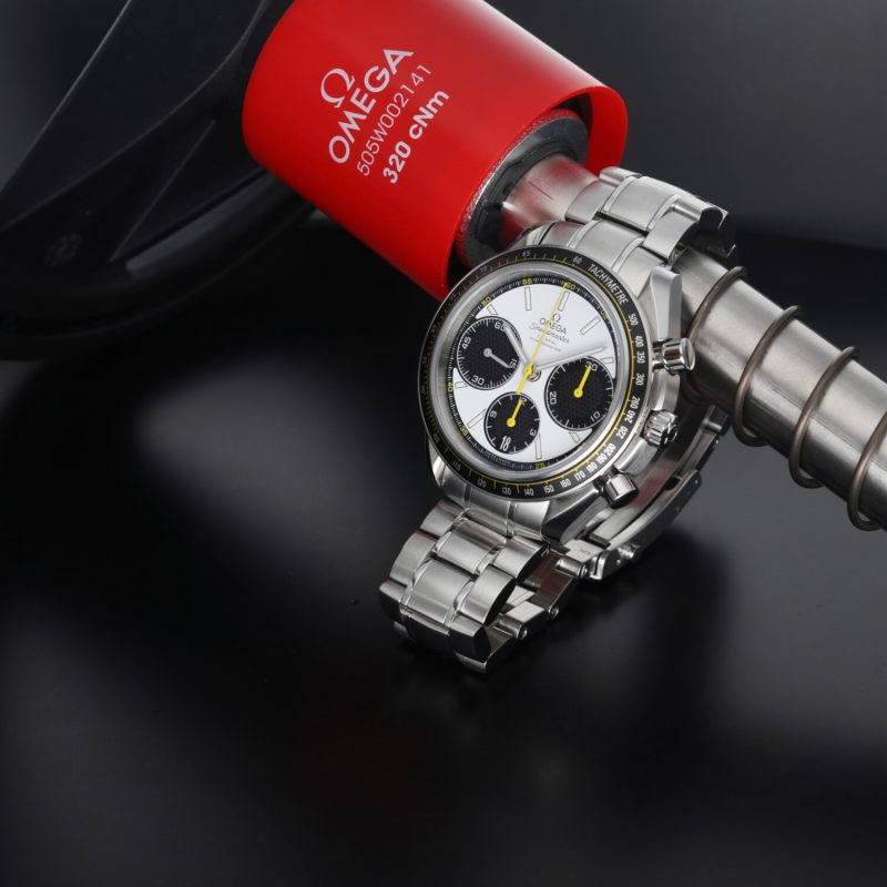 2015 Omega Speedmaster Racing Co-Axial Chronograph 32630405004001  Acciaio Automatico 40mm - immagine 5